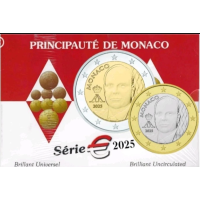 Monaco BU set  2025 - Euro-Münzsatz