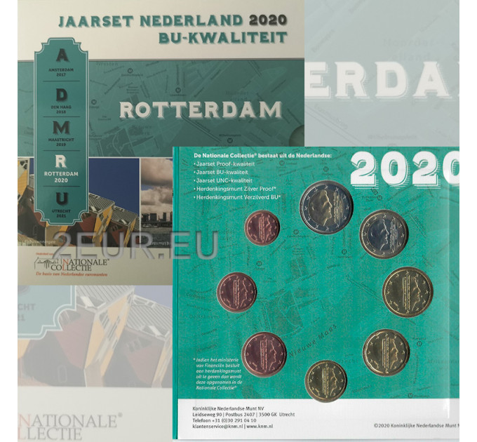 Niederländischer Eurosatz BU 2020 - Rotterdam