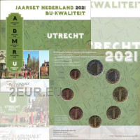Niederländischer Eurosatz BU 2021 - Utrecht