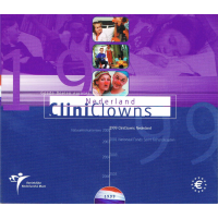 Niederlande Euro set BU 1999 - Klinik-Clowns