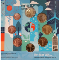 Niederländischer Eurosatz BU 2023 - Elemente - Wasser