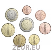 Niederlande Euro-Münzsatz UNC 2015