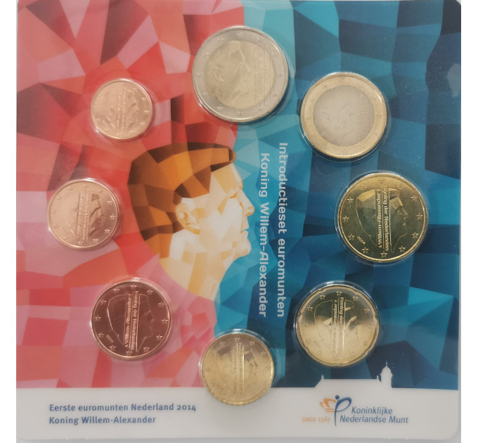 Niederlande Euro-Münzsatz UNC 2014