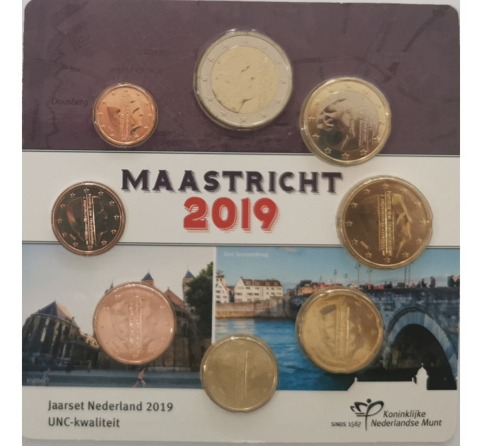Niederlande Euro-Münzsatz UNC 2019