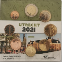 Niederlande Euro-Münzsatz UNC 2021
