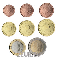 Niederlande Euro-Münzsatz UNC 2006