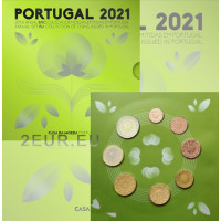 Portugal 2021 - Euro Set BU
