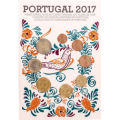 Portugal 2017 - Euro Set FDC