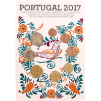 Portugal 2017 - Euro Set FDC
