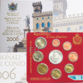 San Marino Euro set BU + 5-Euro-Silbermünze 2006