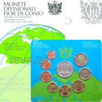 San Marino Euro set BU + 5-Euro-Silbermünze 2008