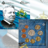 San Marino Euro set BU + 5-Euro-Silbermünze 2012