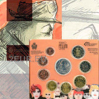 San Marino Euro set BU + 5-Euro-Silbermünze 2013