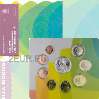 San Marino Euro set BU + 5-Euro-Silbermünze 2021