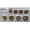 San Marino Euro-Münzsatz UNC 2021