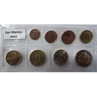 San Marino Euro-Münzsatz UNC 2022