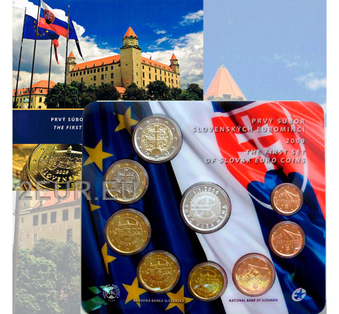 Slowakei Euro-Münzsatz BU 2009