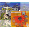 Slowakei Euro-Münzsatz BU 2016 - XXXI. Olympische Spiele in Rio de Janeiro
