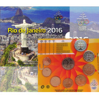 Slowakei Euro-Münzsatz BU 2016 - XXXI. Olympische Spiele in Rio de Janeiro