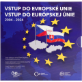 Slowakei Euro-Münzsatz BU 2024 - 20 Jahre in der EU
