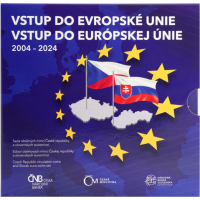 Slowakei Euro-Münzsatz BU 2024 - 20 Jahre in der EU