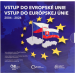 Slowakei Euro-Münzsatz BU 2024 - 20 Jahre in der EU