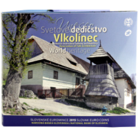 Slowakei Euro-Münzsatz BU 2015 - UNESCO in der Slowakei - Vlkolínec