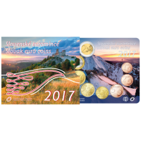 Slowakei Euro-Münzsatz BU 2017 - Slowakische Euromünzen 2017