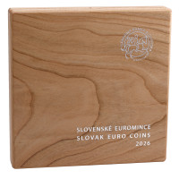 Slowakei Euro set proof 2026 - Olympische Winterspiele, Mailand - Cortina