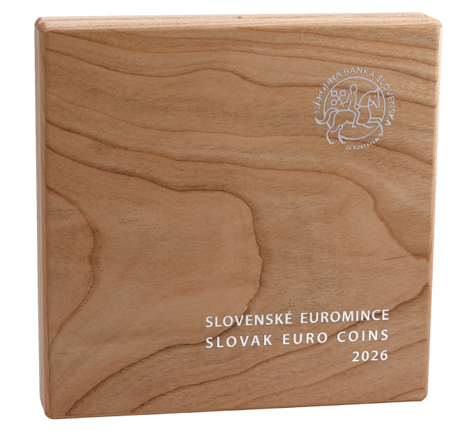 Slowakei Euro set proof 2026 - Olympische Winterspiele, Mailand - Cortina