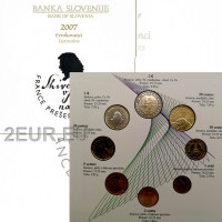 Slowenien Euro set BU 2007