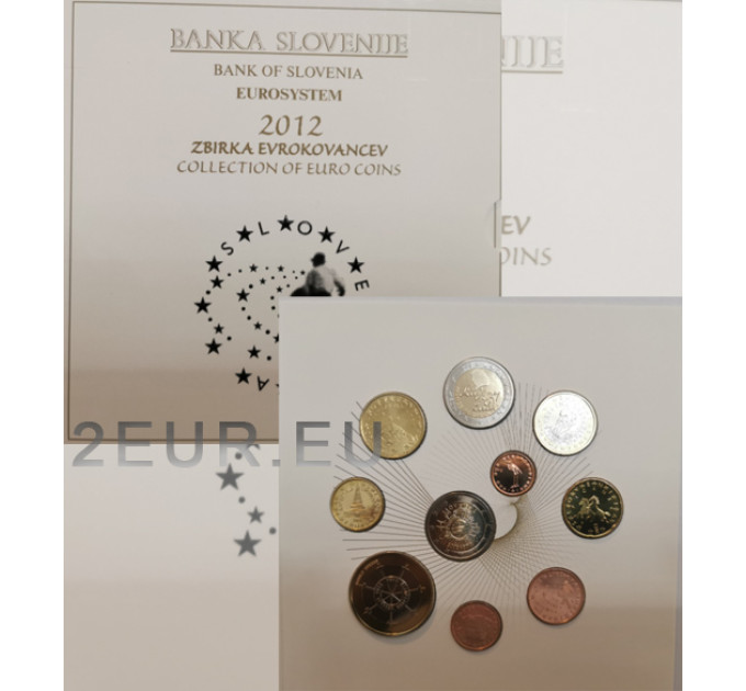 Slowenien Euro set BU 2012 