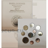 Slowenien Euro set BU 2017 