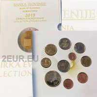 Slowenien Euro set BU 2019