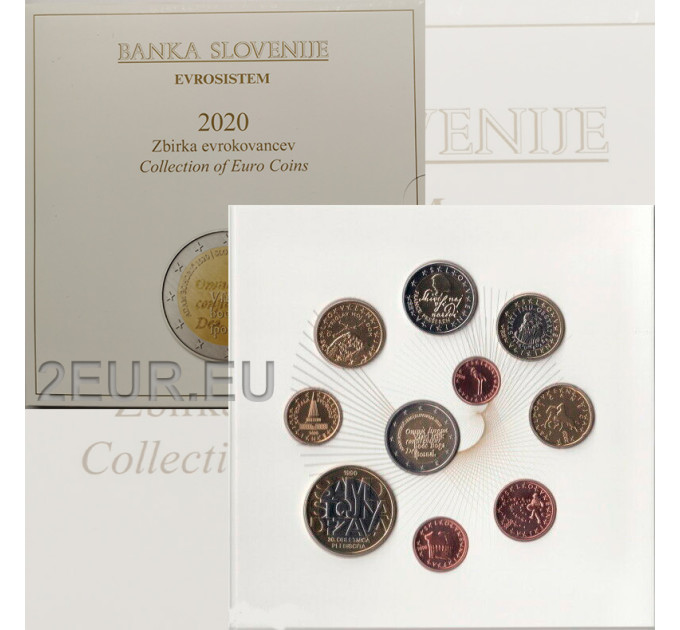 Slowenien Euro set proof 2020 
