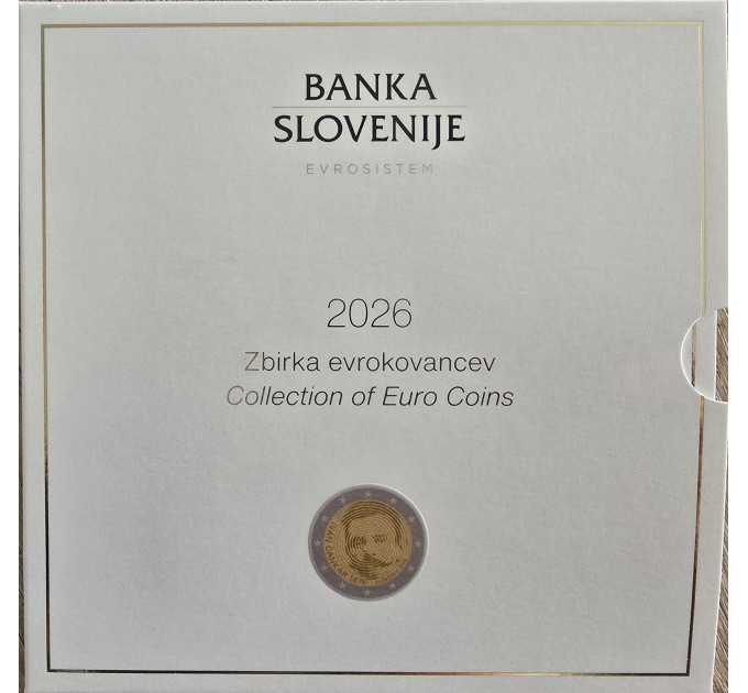 Slowenien Euro set proof 2026