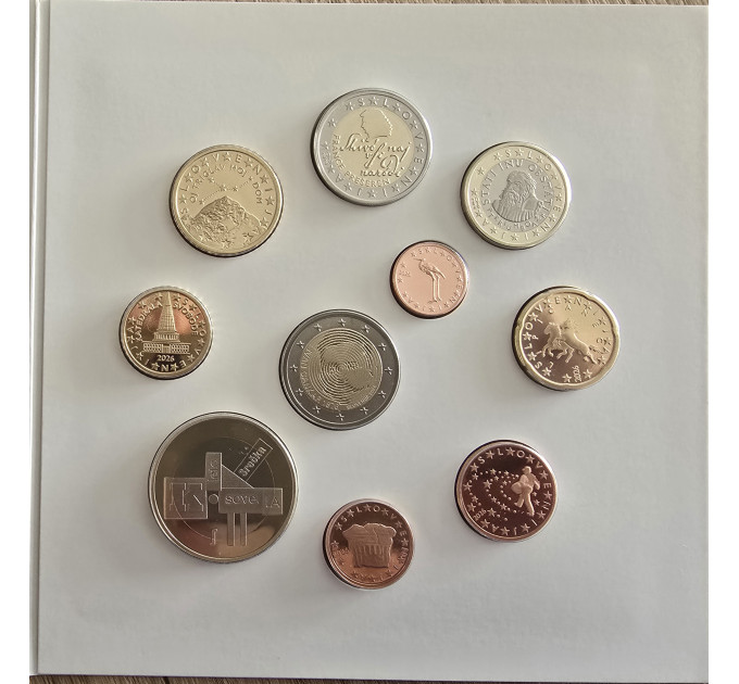 Slowenien Euro set proof 2026