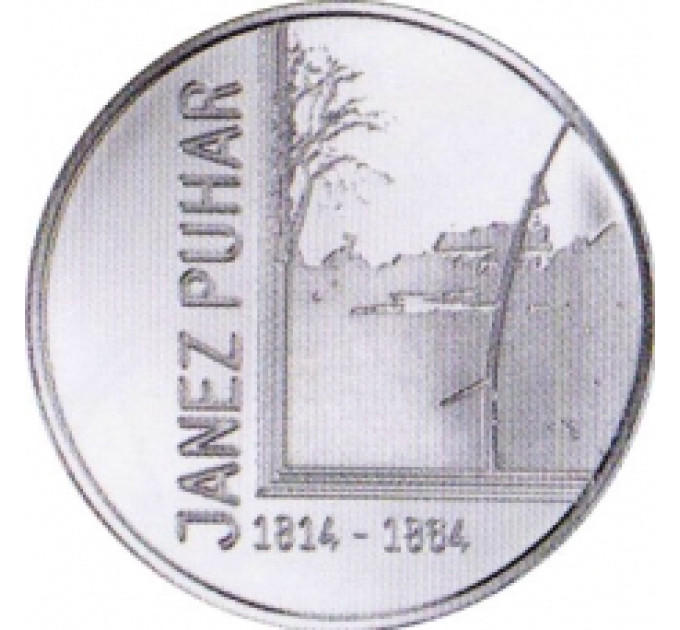Slowenien 30 Euro Silber Proof 2014 – 200. Geburtstag des Fotografen Janez Puhar