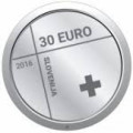Slowenien 30 Euro Silber Proof 2016 – 150. Jahrestag des Roten Kreuzes in Slowenien