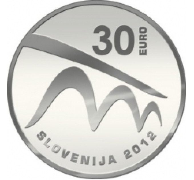 Slowenien 30 Euro Silber Proof 2012 – Kulturhauptstadt Europas – Maribor
