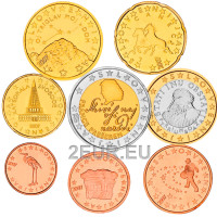 Slowenien Euro set UNC 2007