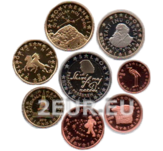 Slowenien Euro set UNC 2010