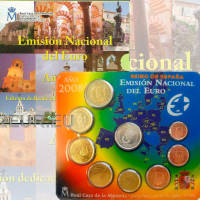 Spanien Euro Set BU 2008 - Andalusien