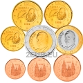 Spanien Euro set UNC 1999