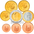Spanien Euro set UNC 2000