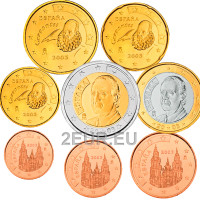 Spanien Euro set UNC 2003