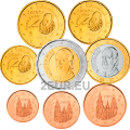 Spanien Euro set UNC 2007