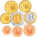 Spanien Euro set UNC 2014