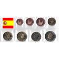 Spanien Euro set UNC 2019