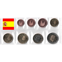Spanien Euro set UNC 2019